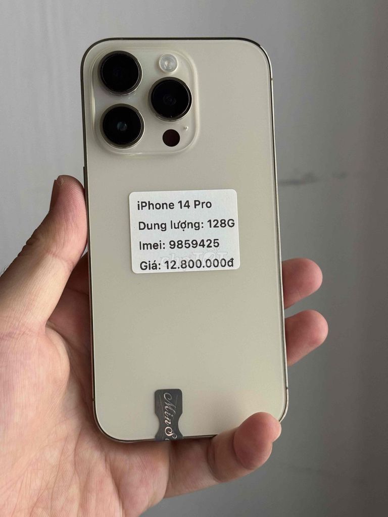 iPhone 14 Pro 128GB máy ngoại hình đẹp keng. Mua bán Điện thoại tại Thành phố Buôn Ma Thuột Đắk Lắk được đăng bởi Nguyễn Hoàng hình 1