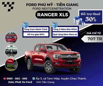 Ford Ranger 2025 Wildtrak 2.0L 4x4 AT - 1 km. Mua bán Ô tô tại Huyện Châu Thành Tiền Giang được đăng bởi Đại Lý Ô Tô Ford Tiền Giang