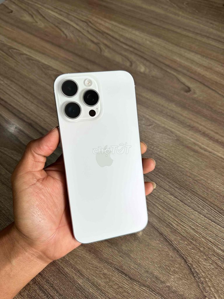 Apple iPhone 16 Pro Max 256GB Trắng. Mua bán Điện thoại tại Thành phố Biên Hòa Đồng Nai được đăng bởi Lộc Nguyễn hình 1
