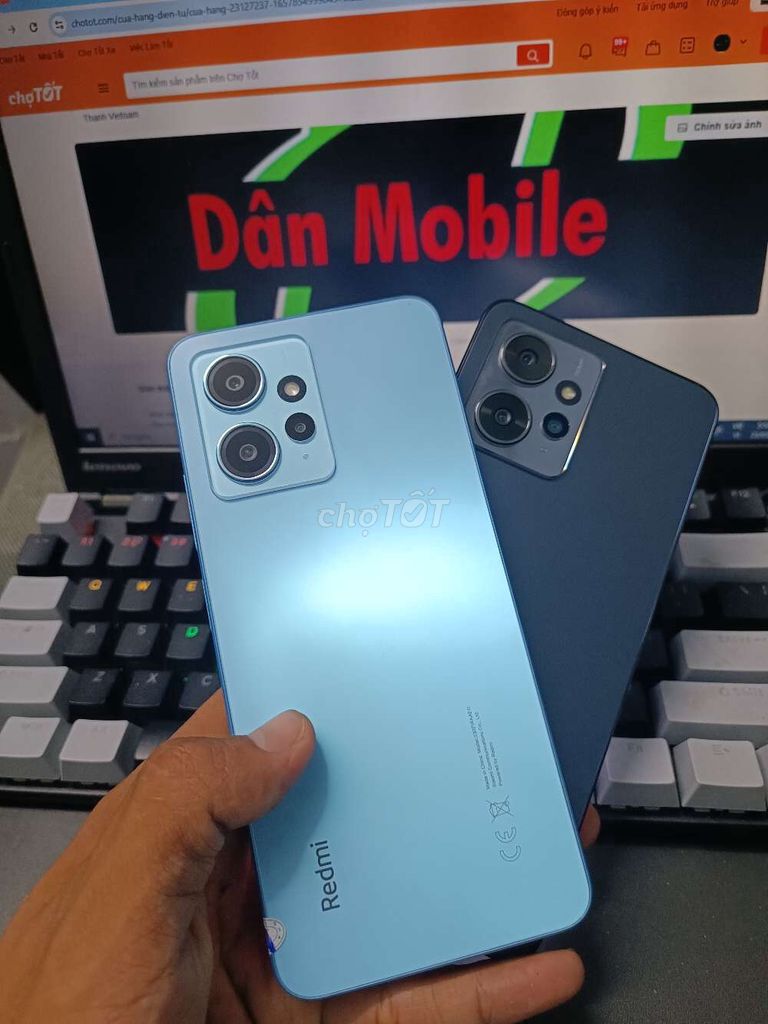 XIAOMI REDMI NOTE 12 8GB.128GB PIN 5000 SNAP 685. Mua bán Điện thoại tại Quận Bình Thạnh Tp Hồ Chí Minh được đăng bởi Dân Mobile hình 1