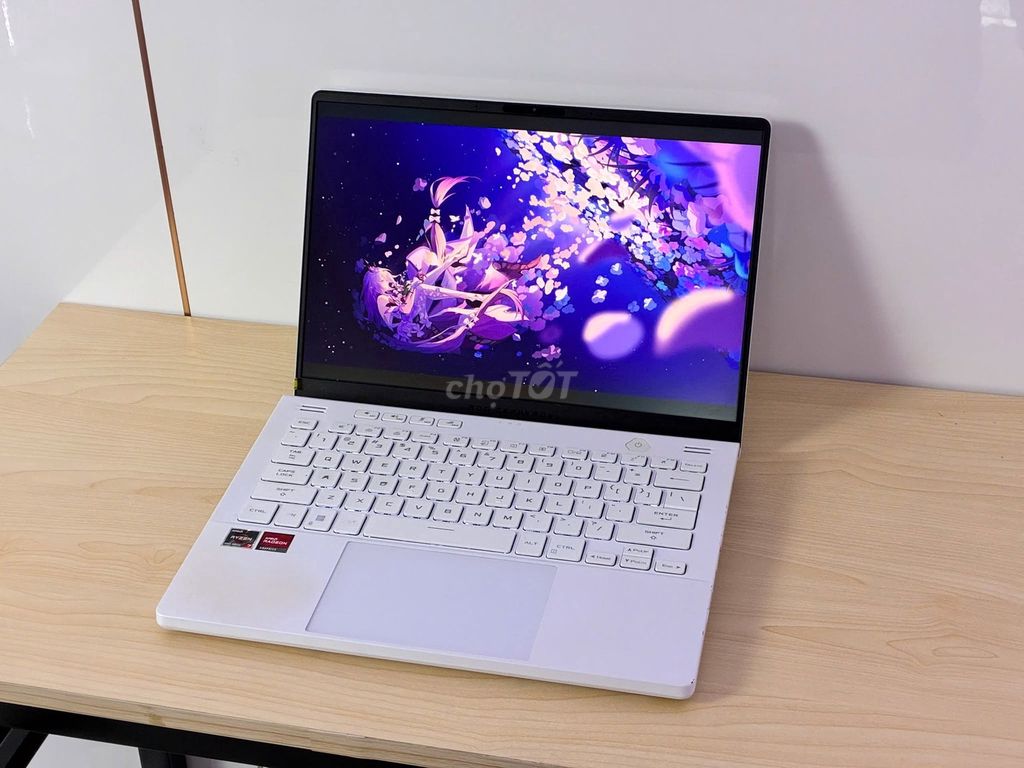 ASUS ROG Zephyrus G14 GA402RJ Ryzen 7 16GB/512GB Trắng. Mua bán Laptop tại Quận Gò Vấp Tp Hồ Chí Minh được đăng bởi Hội Đồ Điện Tử hình 1