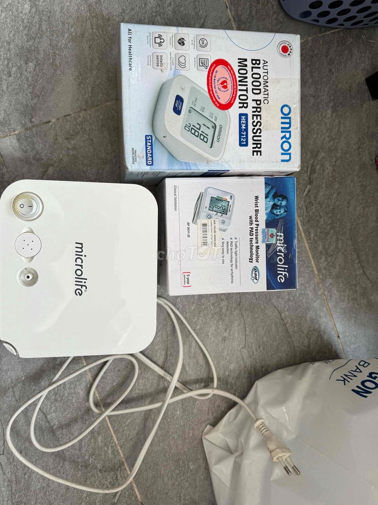 Máy đo huyết áp Omron HEM-7121 Trắng. Mua bán Đồ chuyên dụng, Giống nuôi trồng tại Thành phố Đà Lạt Lâm Đồng được đăng bởi Pham Binh hình 1