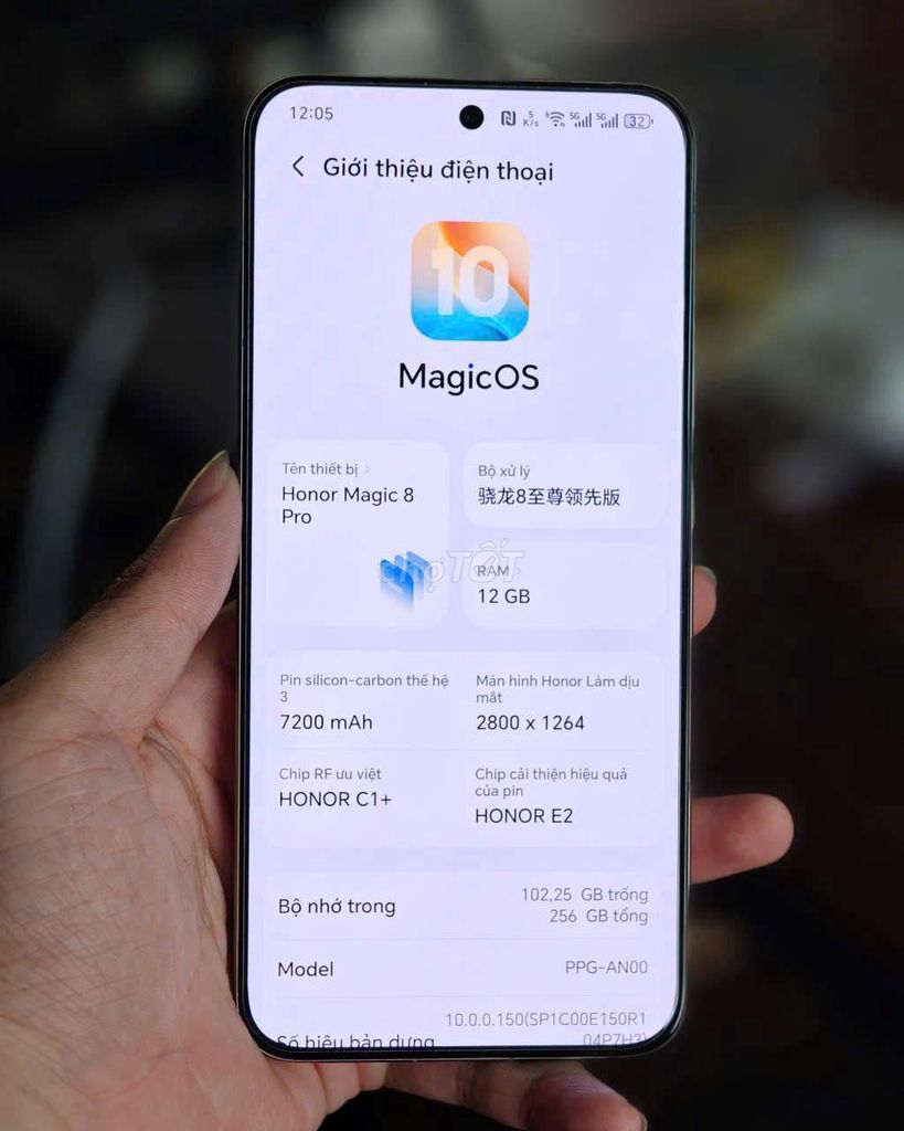 Honor GT Pro 12/256GB+sạc 100w+ốp+cl. Mua bán Điện thoại tại Quận 12 Tp Hồ Chí Minh được đăng bởi Trương Hoài Nam hình 1