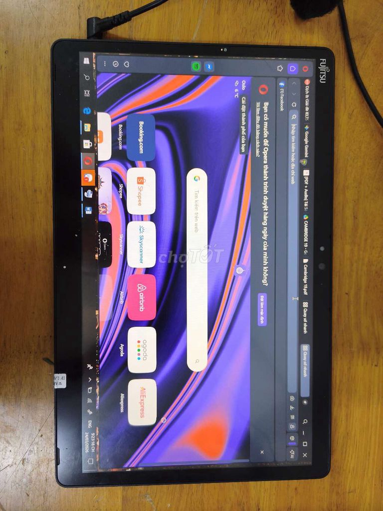Fujitsu Q738 i3 Gen8 8GB/128GB Đen. Mua bán Máy tính bảng tại Huyện Hoài Đức Hà Nội được đăng bởi Loiii Loii hình 1