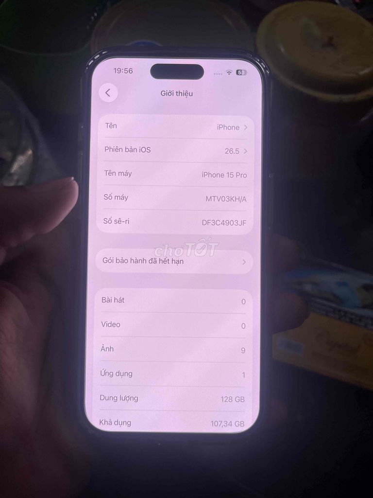 Apple iPhone 15 Pro Đen. Mua bán Điện thoại tại Quận Ba Đình Hà Nội được đăng bởi Nguyễn Mạnh Hải hình 1