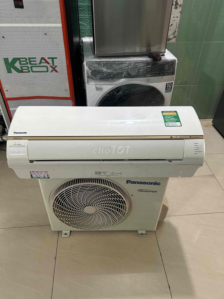 máy lạnh Panasonic inverter 1hp. Mua bán Máy lạnh, điều hoà tại Thành phố Dĩ An Bình Dương được đăng bởi Điện  máy HT hình 1