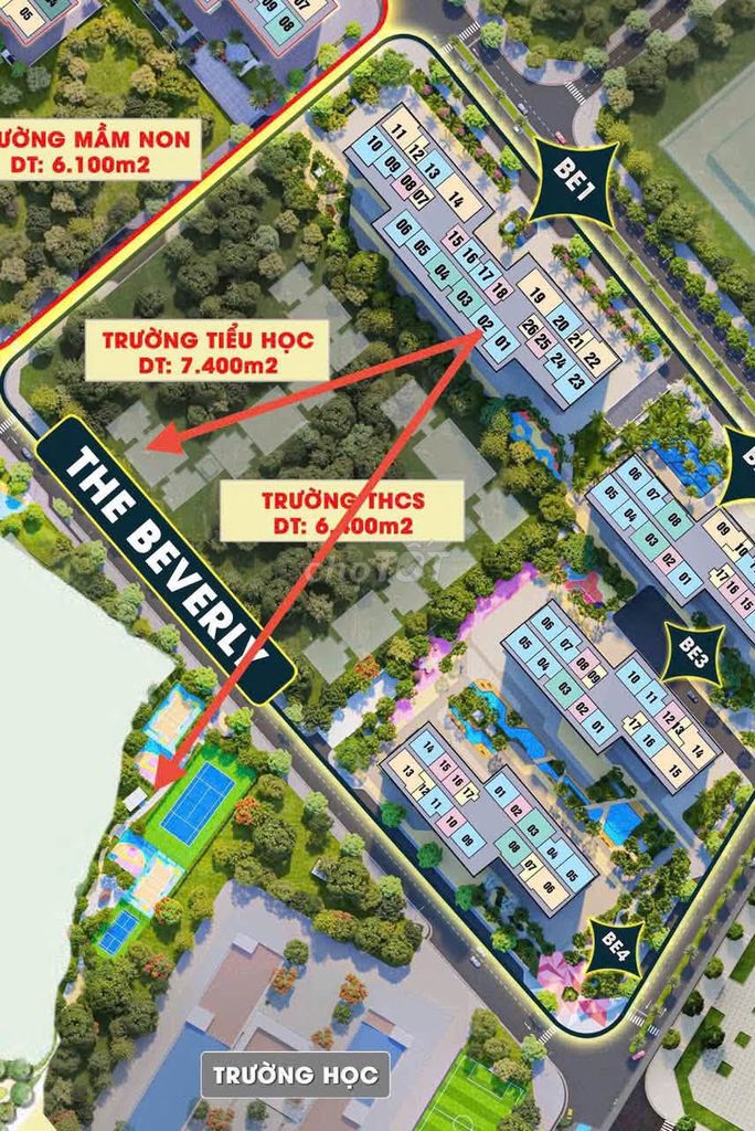 Bán căn hộ 2PN Masteri Waterfront - Ocean Park, 64m2, giá 3.31 tỷ