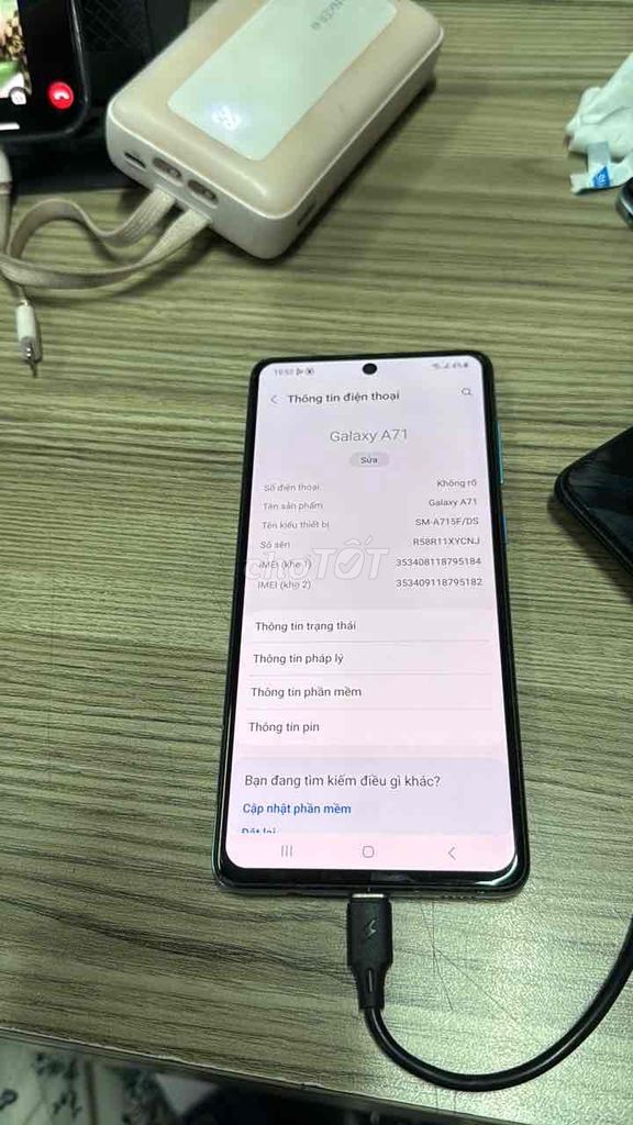 Samsung Galaxy A71 8GB/128GB. Mua bán Điện thoại tại Quận 12 Tp Hồ Chí Minh được đăng bởi Dinh Mai Nuong hình 1