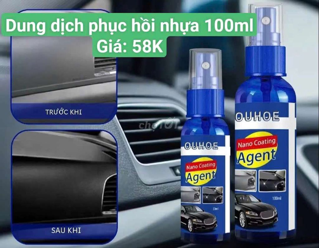 Dung dịch phục hồi nhựa