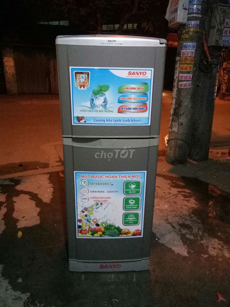 tủ lạnh Sanyo 140lit zin nguyên bản