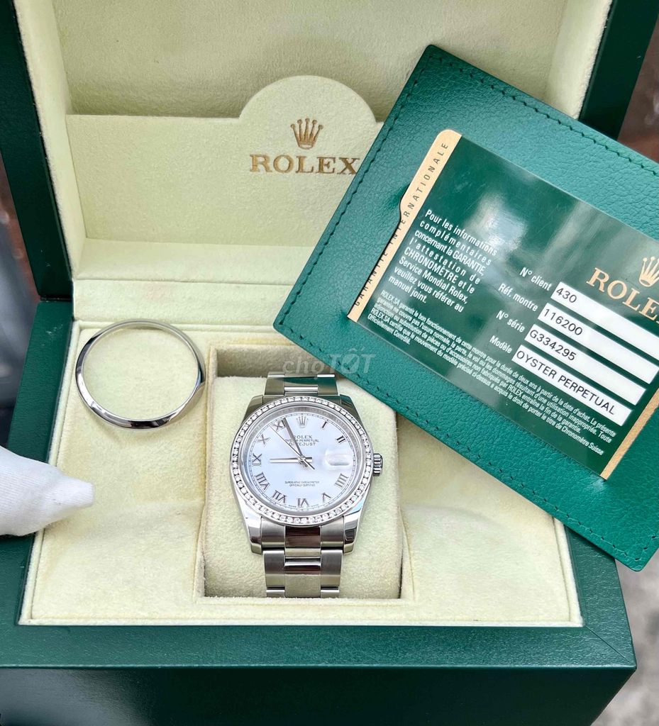 Rolex 116200 Fullbox thẻ date 2013