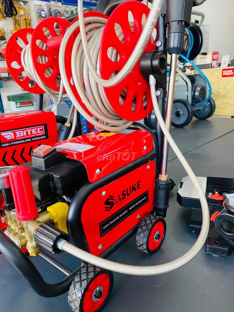 Máy xịt rửa xe Sasuke 3050 Plus Đỏ. Mua bán Đồ chuyên dụng, Giống nuôi trồng tại Thành phố Thủ Đức Tp Hồ Chí Minh được đăng bởi Máy Móc Nam Bình Dương hình 1