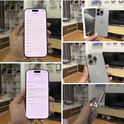 iPhone 16 Pro 256GB Titan Tự Nhiên  FULLBOX 2026