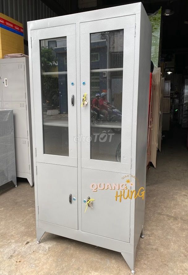 TỦ HỒ SƠ::TỦ ĐỰNG HỒ SƠ[TỦ HỒ SƠ]-TỦ HỒ SƠ KÍNH SG