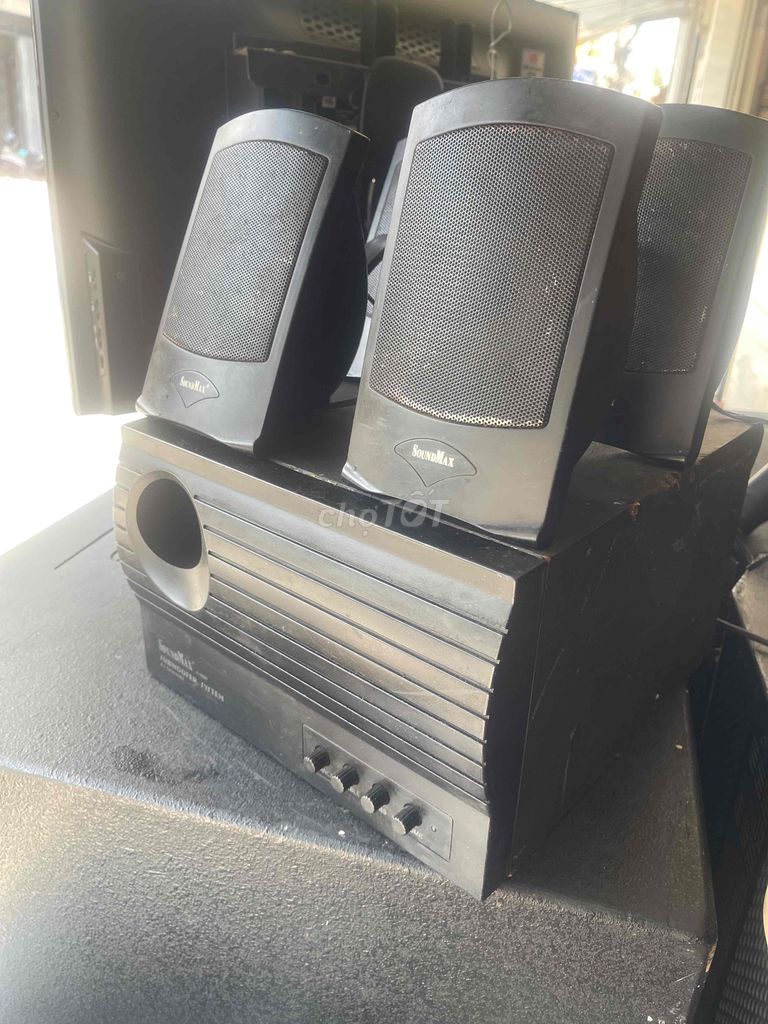 Dàn loa SoundMax 4.1 Đen. Mua bán Tivi, Âm thanh tại Quận 12 Tp Hồ Chí Minh được đăng bởi Điền âm thanh giá sĩ hình 1