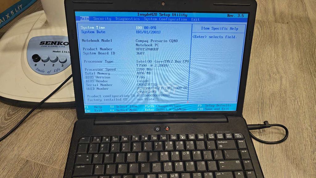 Compaq Presario CQ40. Mua bán Laptop tại Thành phố Thủ Đức Tp Hồ Chí Minh được đăng bởi Lê Đình Đức Đạo hình 1