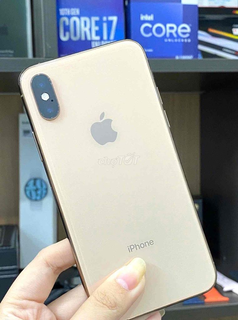 Thanh lý máy phụ iphone XS 64G mang zin pin new99%