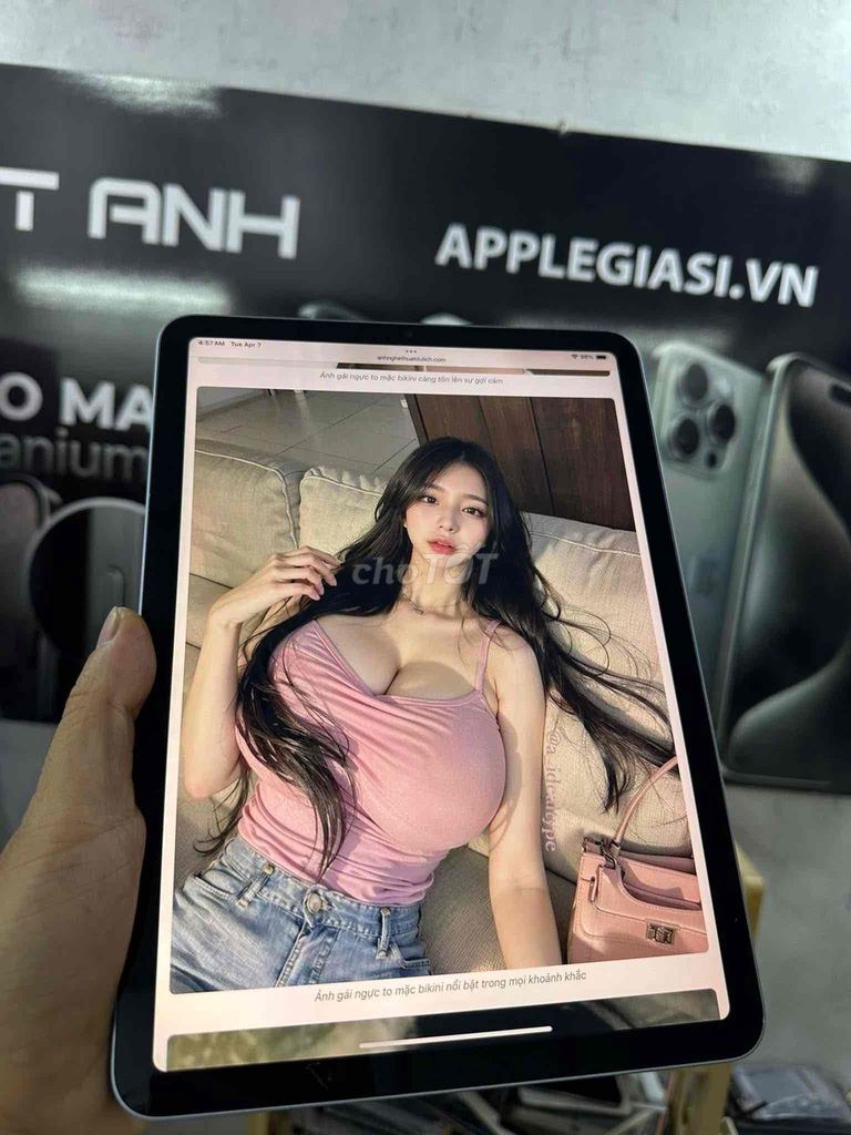 Thanh lý ipad air 4 256G wifi ,full xanh ,pin sạc. Mua bán Máy tính bảng tại Quận Gò Vấp Tp Hồ Chí Minh được đăng bởi Nguyễn Thị Thu Hiền hình 1