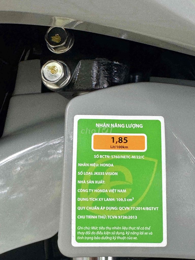 Vision Bản Thể Thao Màu Hott bs 65H1 Chính Chủ. Mua bán Xe máy tại Quận Ô Môn Cần Thơ được đăng bởi Tiến Tạp Hoá  hình 15