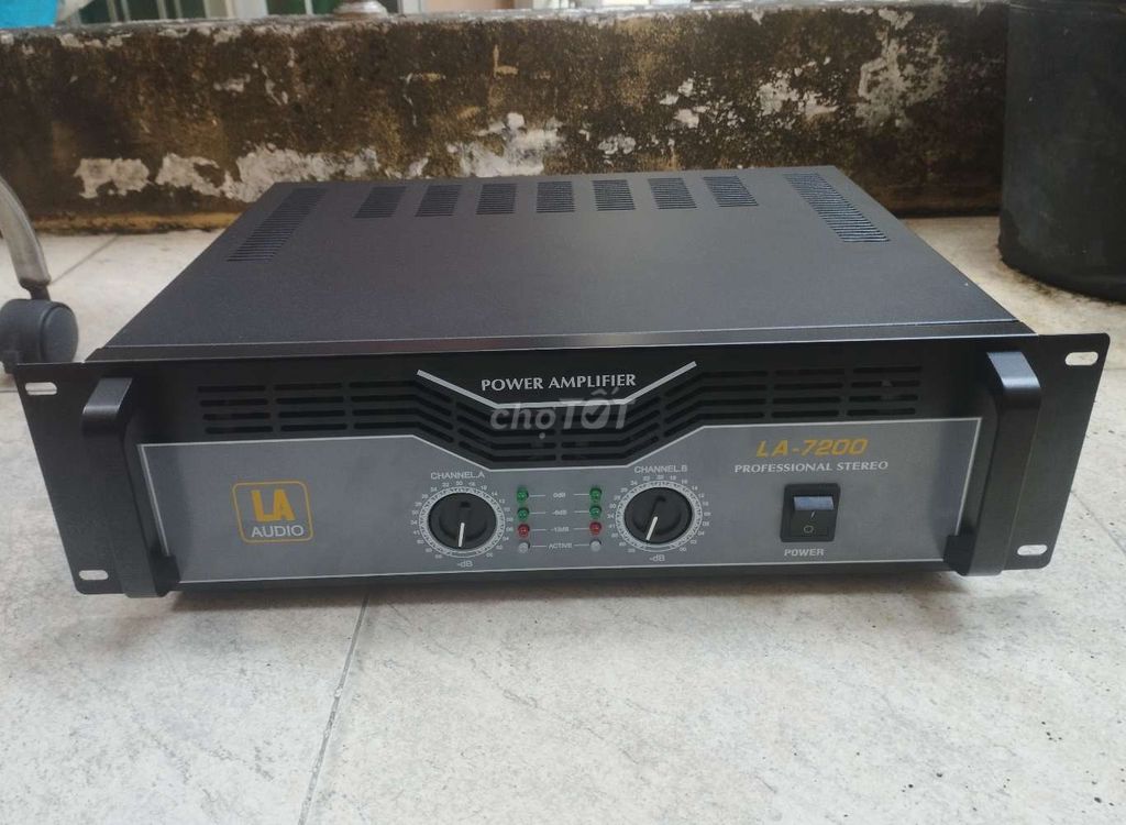 Cục đẩy LA Audio LA-7200 Đen. Mua bán Tivi, Âm thanh tại Quận 11 Tp Hồ Chí Minh được đăng bởi A Sáng hình 1