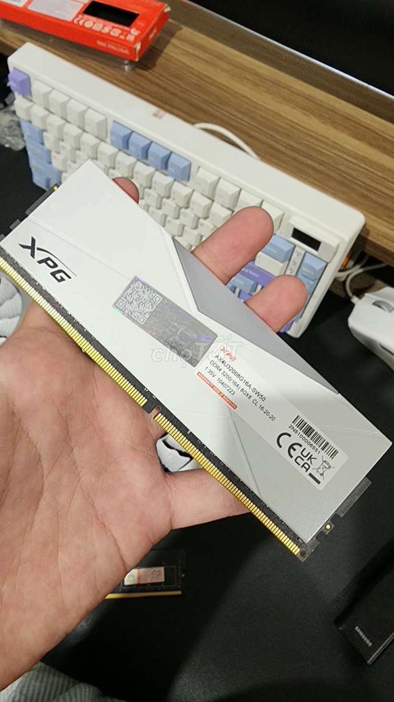 RAM 8GB XPG D50. Mua bán Linh kiện (RAM, Card...) tại Huyện Gia Lâm Hà Nội được đăng bởi Vũ Đức Bảo hình 1