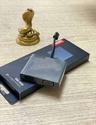 💛Hub Lenovo TypeC 4in1 đa năng_HDMI/VGA/USB/Type-C. Mua bán Phụ kiện (Màn hình, Chuột...) tại Quận Thanh Khê Đà Nẵng được đăng bởi Phím Không Dây