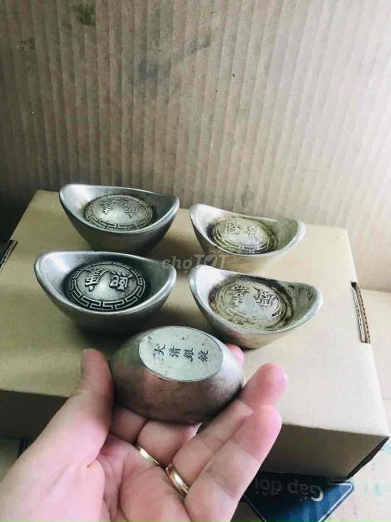 THỎI BẠC NGÂN LƯỢNG CŨ. Mua bán Đồ sưu tầm, đồ cổ tại Huyện Bình Chánh Tp Hồ Chí Minh được đăng bởi Tiến Phan hình 1