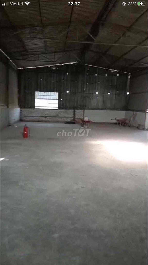 xưởng dt 300m2 tân phước khánh, tân uyên, bình dương