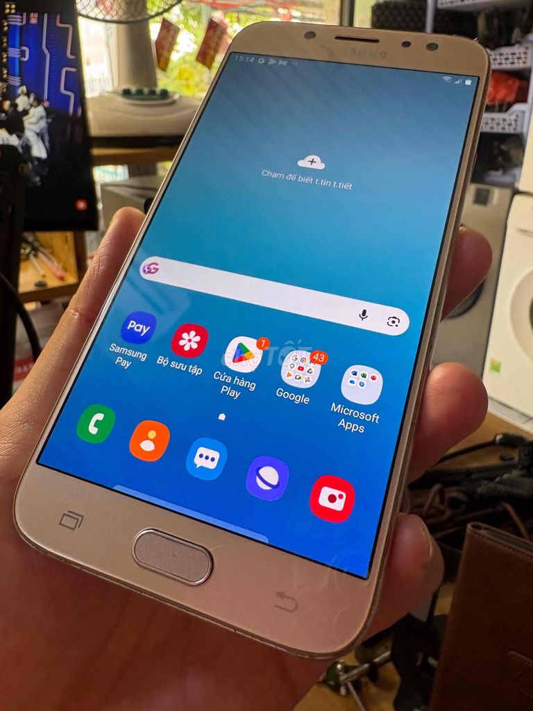 Samsung Galaxy J7 Pro Giao lưu. Mua bán Điện thoại tại Huyện Nhơn Trạch Đồng Nai được đăng bởi HD SHOP NHƠN TRẠCH  hình 1