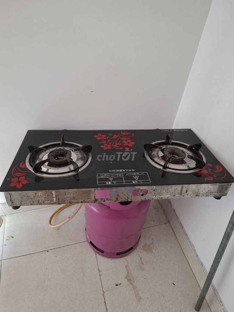 Bếp ga đôi Kính cường lực Đen. Mua bán Bếp, lò, đồ điện nhà bếp tại Quận Sơn Trà Đà Nẵng được đăng bởi Quân hình 1