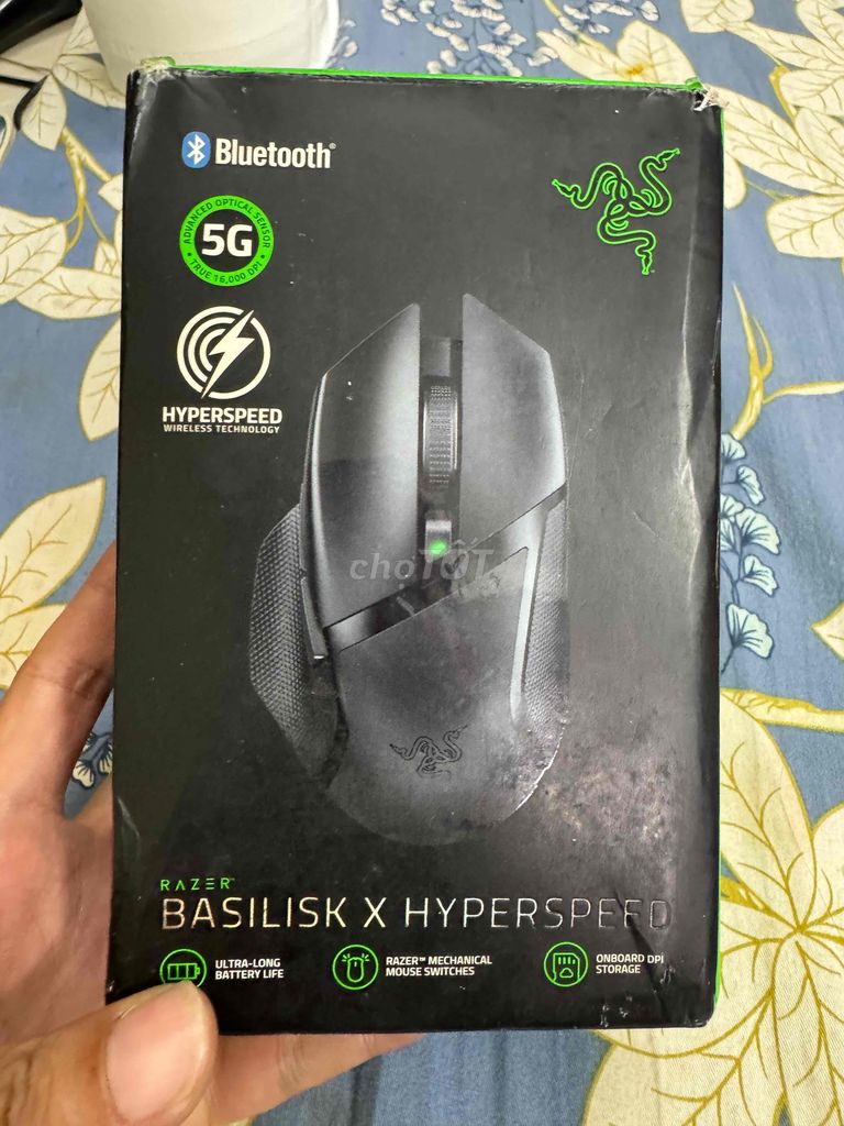 Chuột Razer Basilisk X HyperSpeed, Ko dây