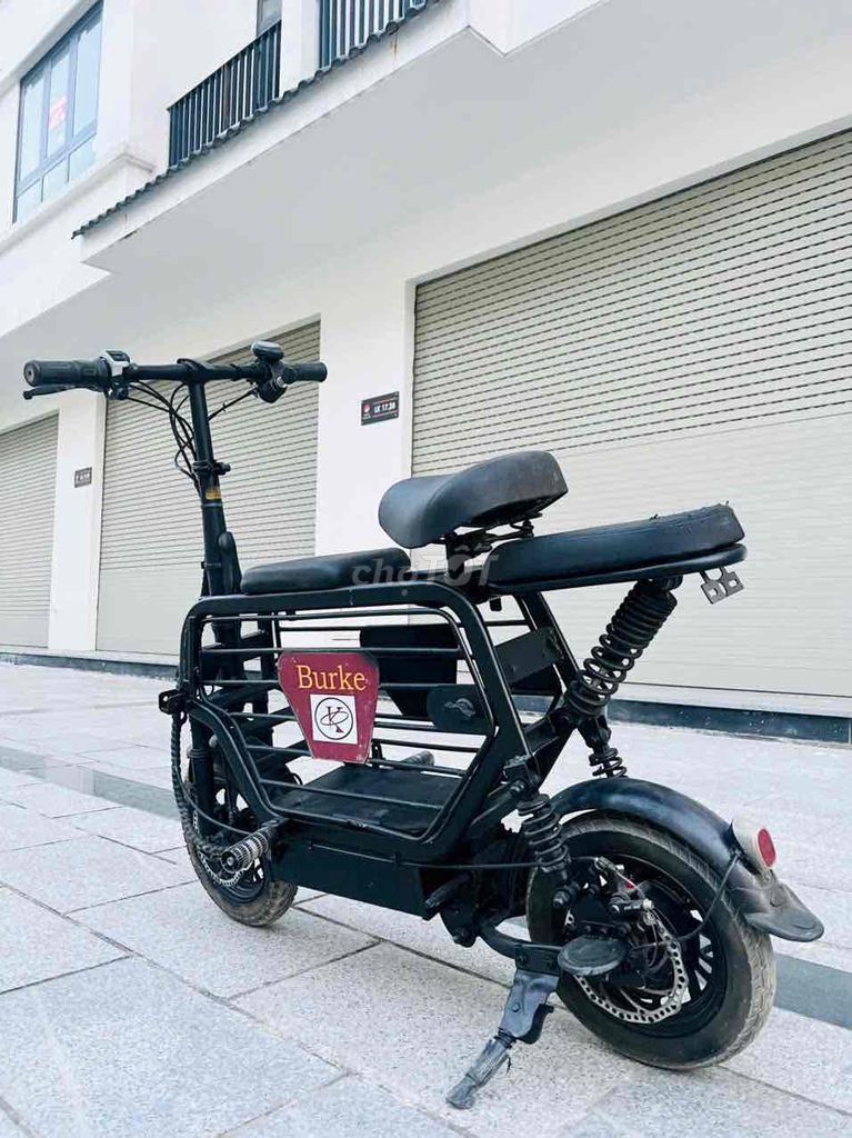 Xe đạp điện Burke Đen Gấp gọn. Mua bán Xe điện tại Quận Nam Từ Liêm Hà Nội được đăng bởi Bùi Anh Dũng hình 8