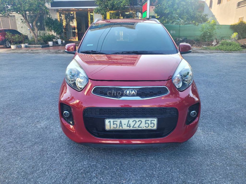 Kia Morning 2018 Автоматическая красная вьетнамская