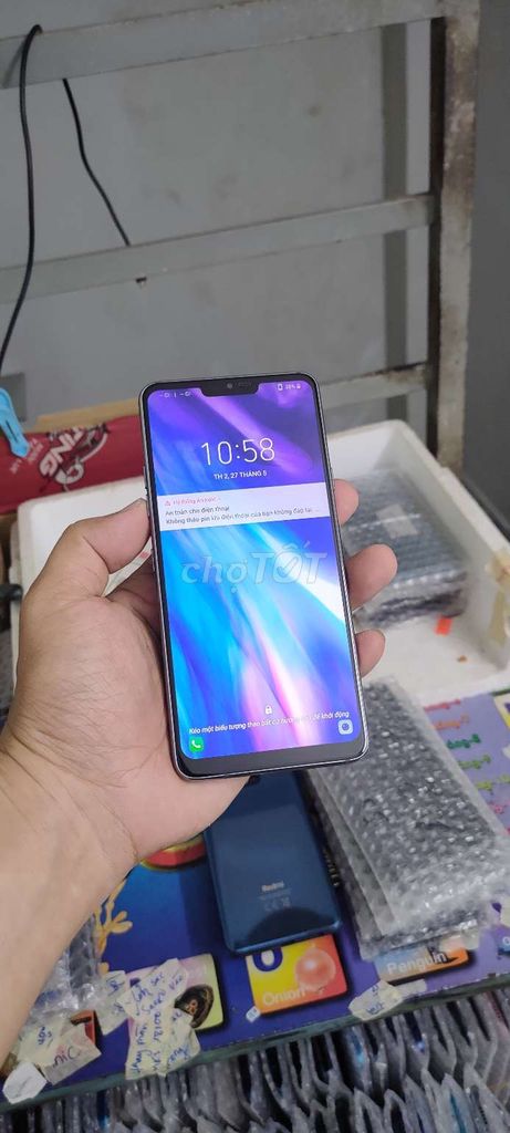 LG G7 thinQ, ram 4gb 64gb. Mua bán Điện thoại tại Quận Gò Vấp Tp Hồ Chí Minh được đăng bởi A LONG   nhận thanh toán THẺ TÍN DỤNG hình 2