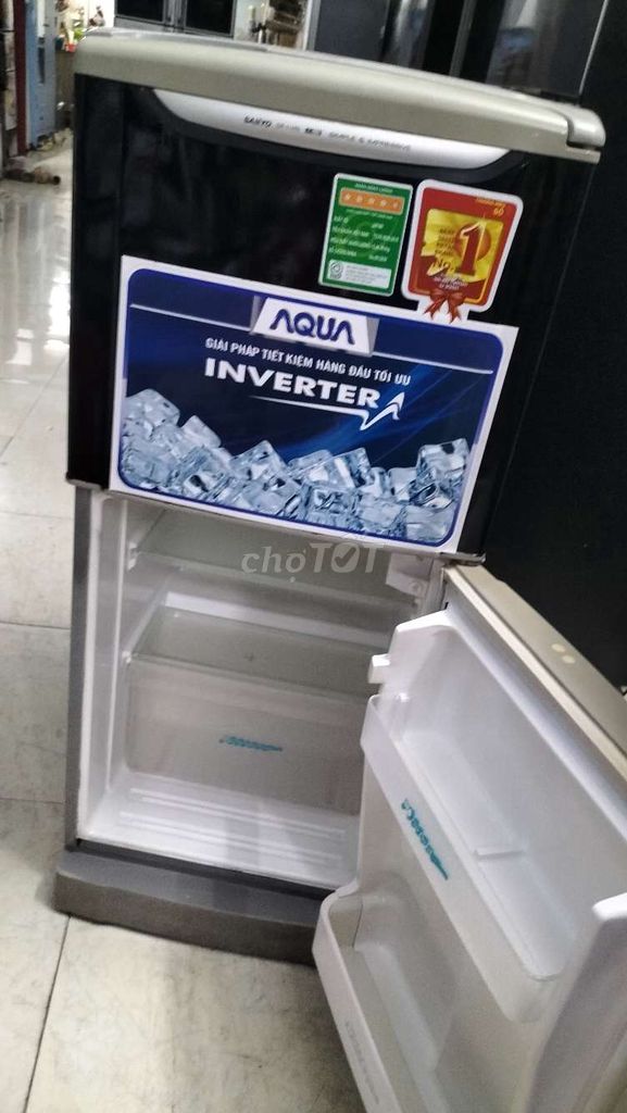 Tủ lạnh Sanyo aqua 120L ko đóng tuyết
