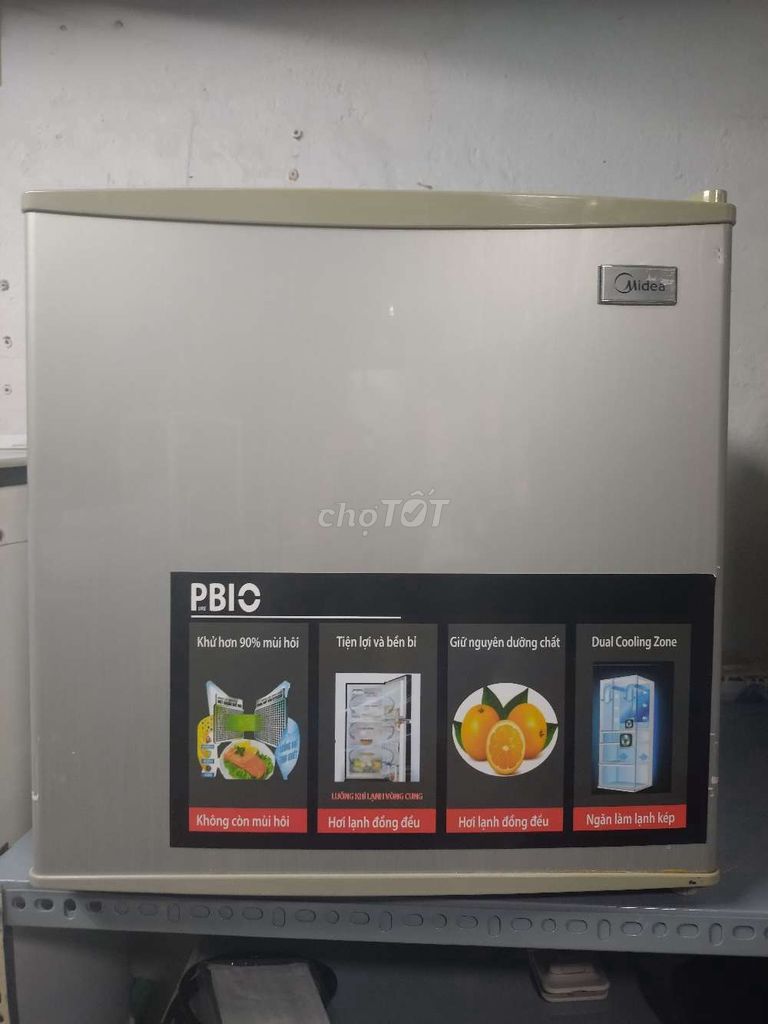 Tủ lạnh mini Midea 60 lít Bạc. Mua bán Tủ lạnh tại Quận Tân Bình Tp Hồ Chí Minh được đăng bởi Trung điện lanh hình 1