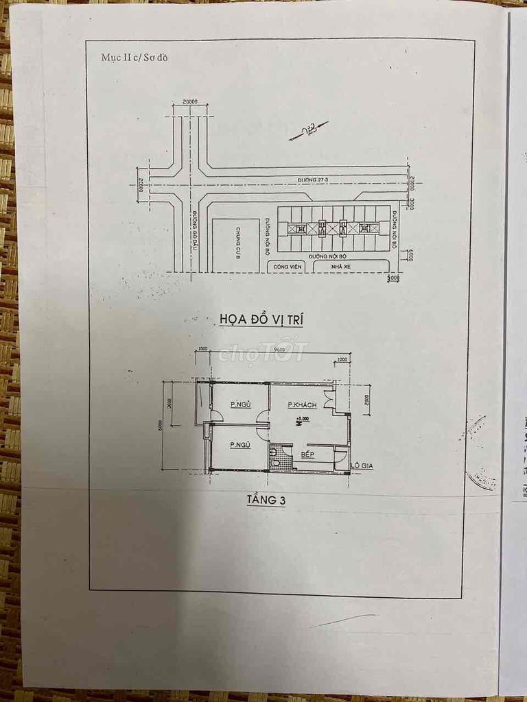 Chung cư Gò Dầu ,sổ hồng riêng. DT 60m2 có 2 pn