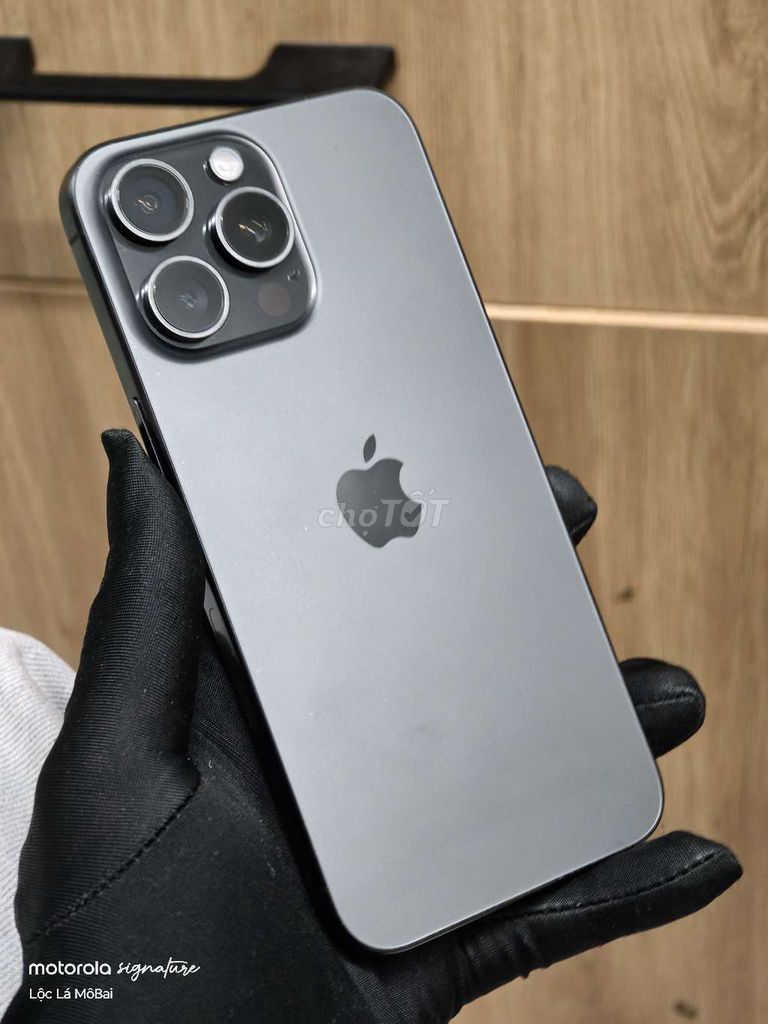 Apple iPhone 15 Pro Max 512GB Xám. Mua bán Điện thoại tại Thành phố Đà Lạt Lâm Đồng được đăng bởi Lộc Lá Mô Bai hình 1