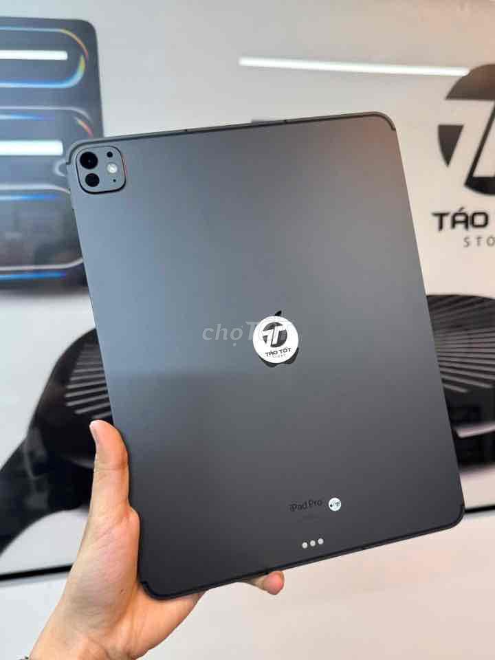 Apple iPad Pro M4 Wifi 256GB Đen 13in pin 98%. Mua bán Máy tính bảng tại Quận 10 Tp Hồ Chí Minh được đăng bởi Táo Tốt Apple  hình 1