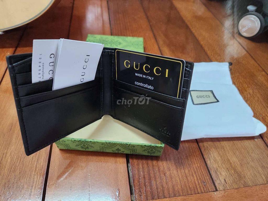 Bóp đựng tiền nam Gucci fullbox new sale rẻ