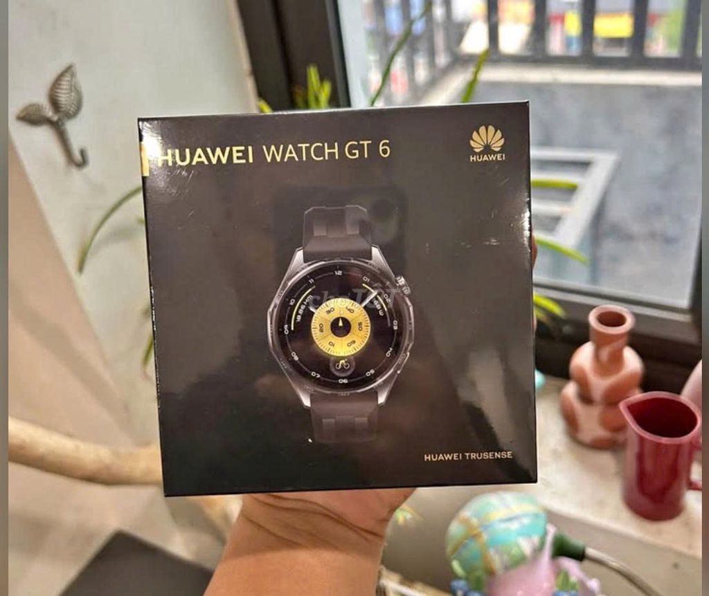 Huawei Watch GT 6 đen 46 mn  nguyên seal. Mua bán Thiết bị đeo thông minh tại Quận Thanh Xuân Hà Nội được đăng bởi Vũ Thái Tuấn hình 1