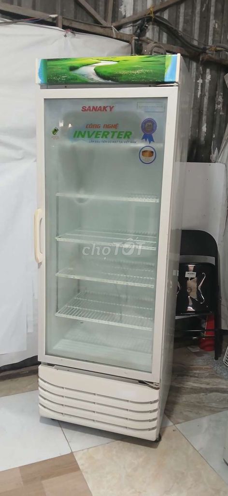 Tủ mát Sanaky 450 lít Inverter Trắng. Mua bán Tủ lạnh tại Quận Tân Phú Tp Hồ Chí Minh được đăng bởi Anh Lộc hình 1