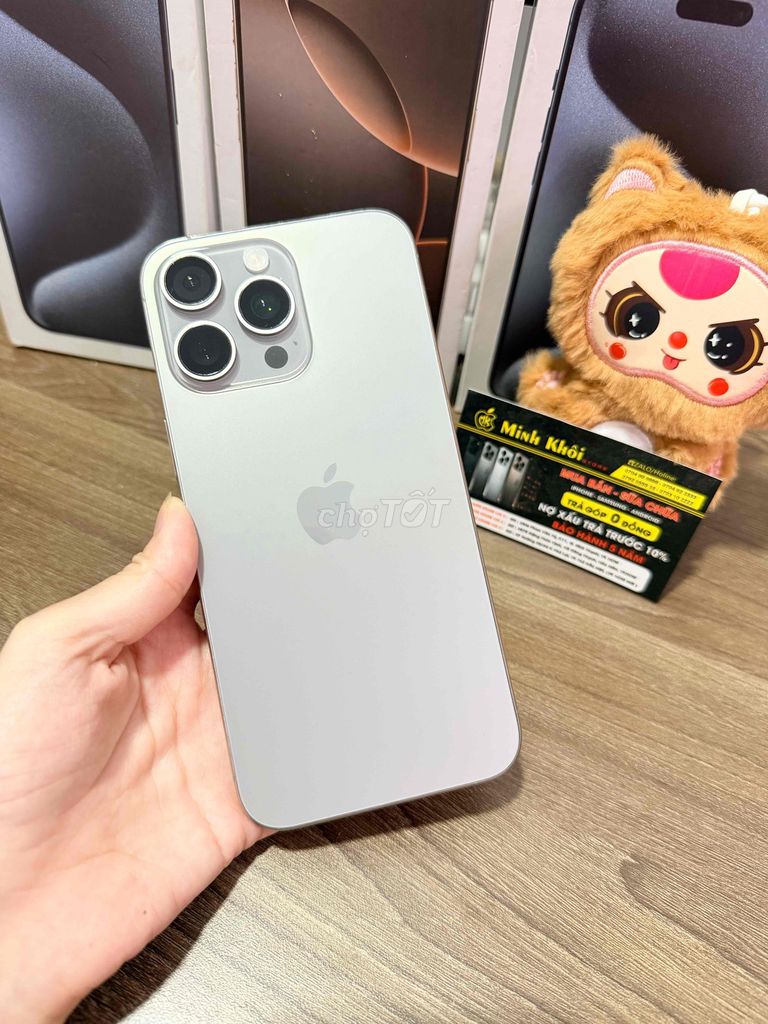 Nợ xấu đưa #5tr là có ngay 15 promax 256 Q tế. Mua bán Điện thoại tại Quận Bình Thạnh Tp Hồ Chí Minh được đăng bởi Minh Khôi  hình 1