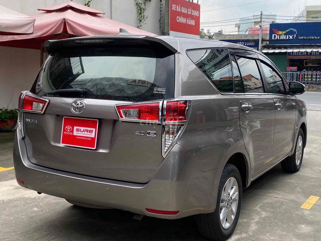 Toyota Innova 2019 2.0E số sàn màu đồng đi 61.000. Mua bán Ô tô tại Quận 4 Tp Hồ Chí Minh được đăng bởi Đại lý chính hãng xe qua sử dụng Toyota Sài Gòn hình 2