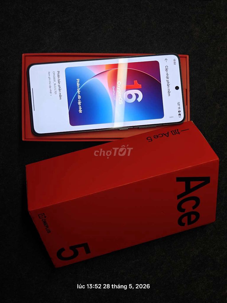 OnePlus Ace 5 Đen 256GB có fix. Mua bán Điện thoại tại Quận Hai Bà Trưng Hà Nội được đăng bởi Anh thư Vũ hình 1