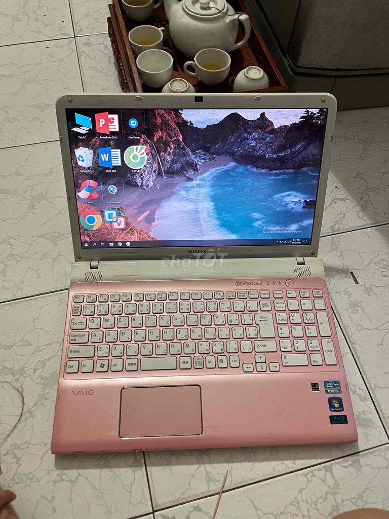 Sony Vaio i5-2450M 4GB/250GB Hồng. Mua bán Laptop tại Quận Gò Vấp Tp Hồ Chí Minh được đăng bởi Điện tử Quang Vinh hình 1