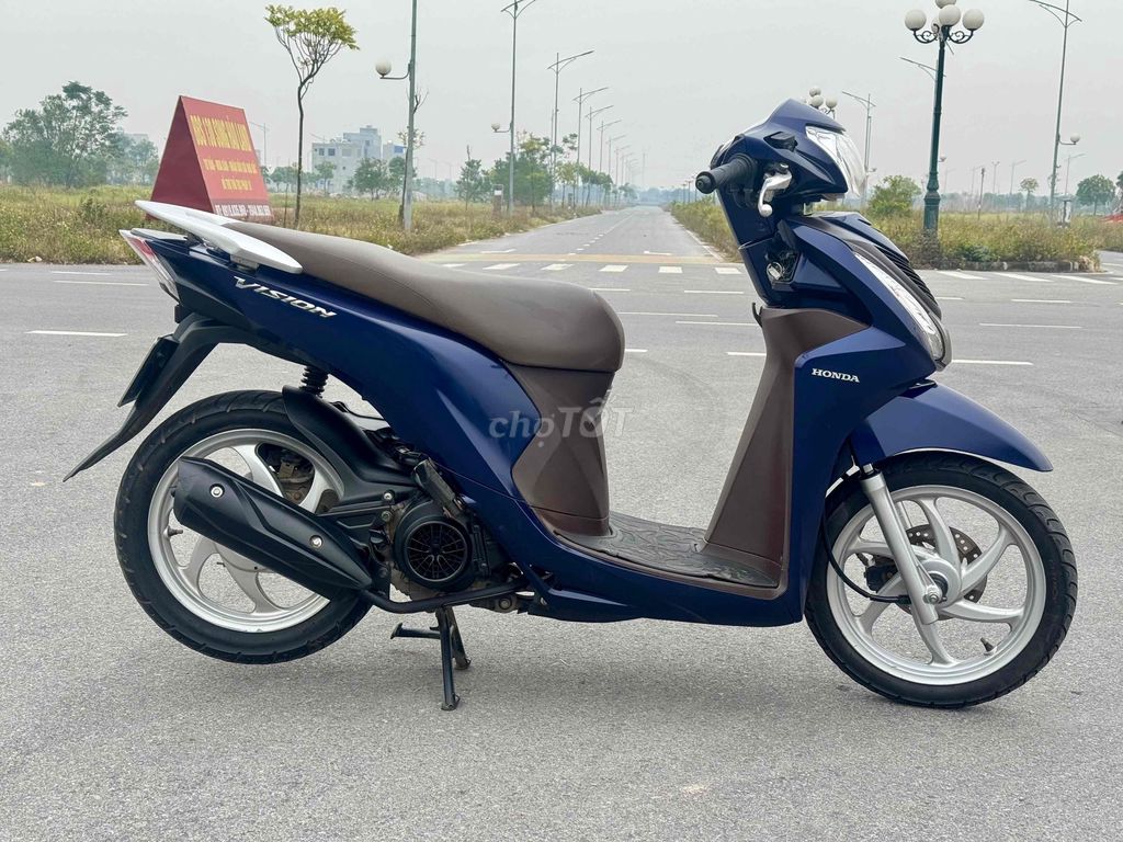 Honda Vision 2017 Xanh. Mua bán Xe máy tại Thành phố Nam Định Nam Định được đăng bởi  long việt  hình 4