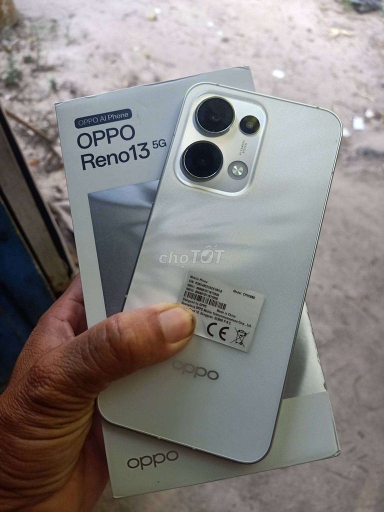 OPPO Reno13 5G 256GB Trắng. Mua bán Điện thoại tại Thành phố Châu Đốc An Giang được đăng bởi nông dân  hình 1