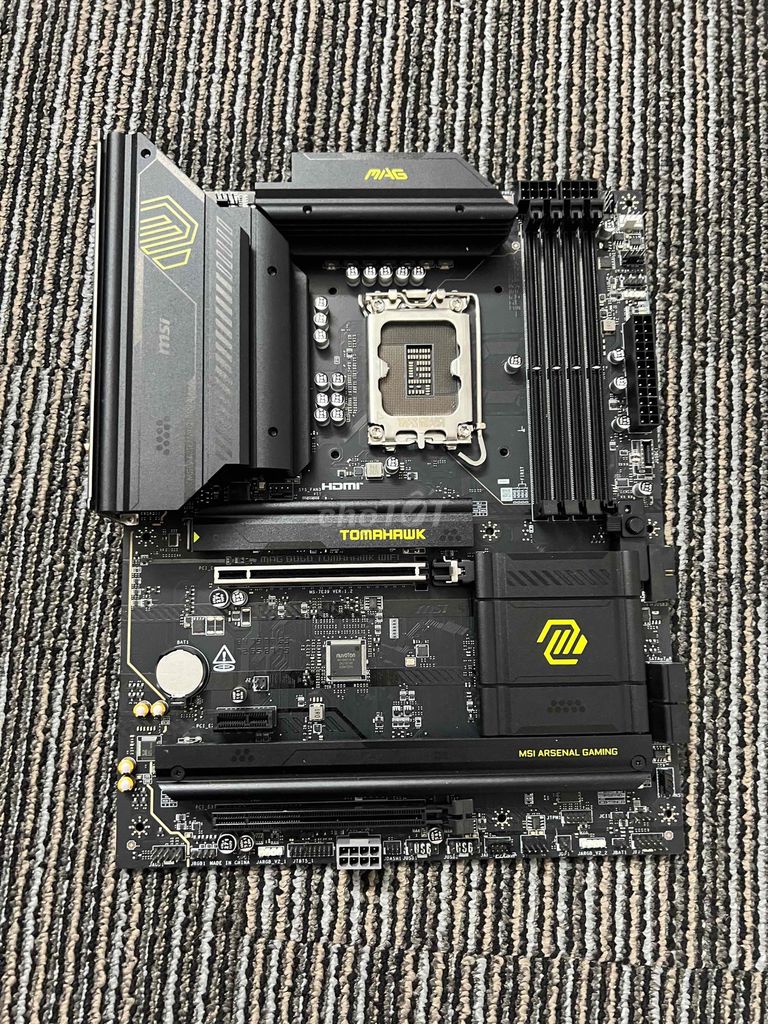Mainboard MSI TOMAHAWK MAG B860 Đen Nguyên zin. Mua bán Linh kiện (RAM, Card...) tại Thành phố Thủ Đức Tp Hồ Chí Minh được đăng bởi THIENLAM PC JAPAN hình 1