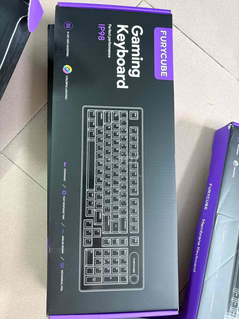 Bàn phím giả cơ FURYCUBE IP98 PRO. Mua bán Phụ kiện (Màn hình, Chuột...) tại Quận 6 Tp Hồ Chí Minh được đăng bởi Nhiên hình 1